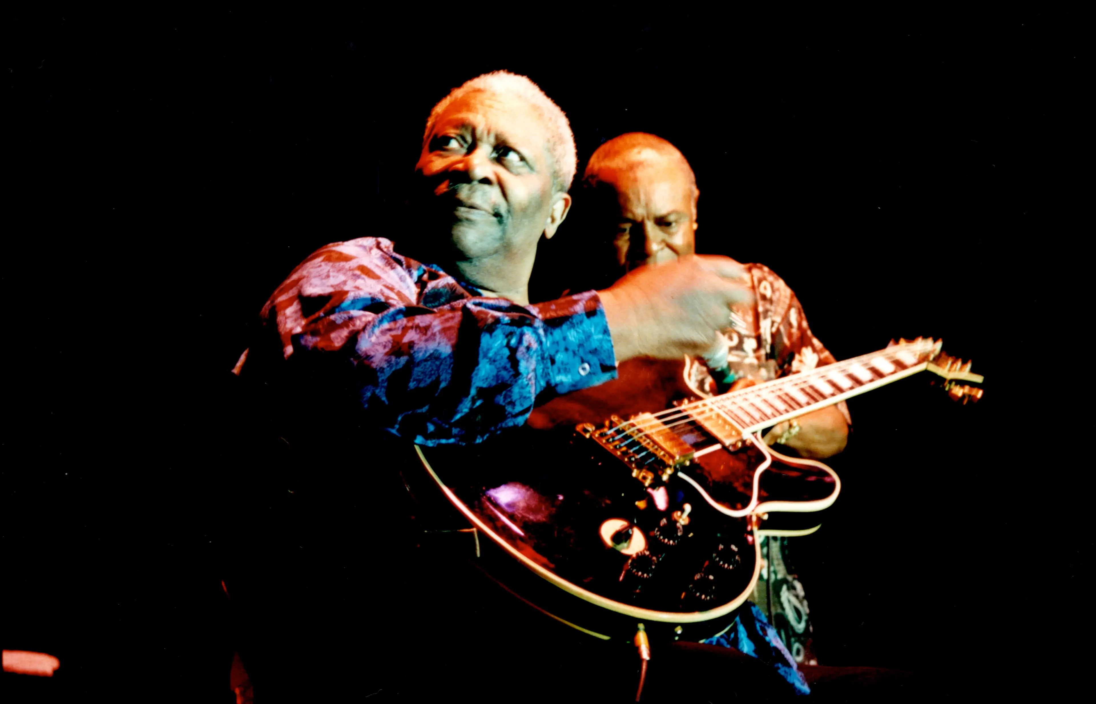 BB King performing live